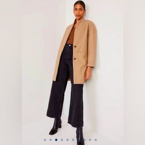Old Navy L tan cardigan coat brand new